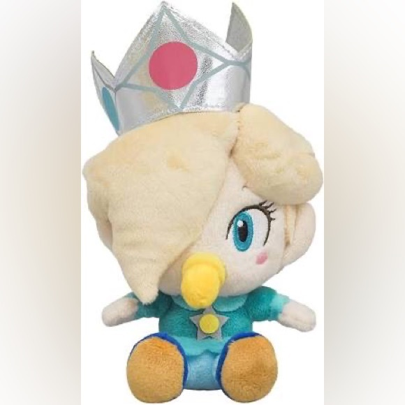 Nintendo Super Mario Kart All Star Baby Rosalina Turquoise Racer Plush - Picture 4 of 4